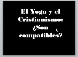 El yoga y el cristianismo