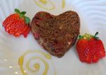 Receta Vegetariana: Corazones de fruta y «chocolate»