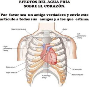 El Agua Fría y el Corazon