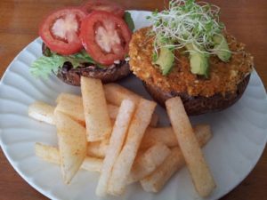 Hamburguesa Vegetariana Cruda – Receta Vegetariana
