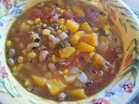 Sopa Chilena de Frijoles – Receta Vegetariana