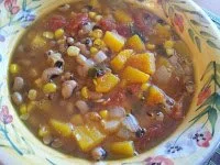 Sopa Chilena de Frijoles - Receta Vegetariana