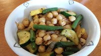 Guiso de Garbanzos con Calabacitas – Receta Vegetariana