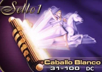 Sello 1: Caballo Blanco, 31 - 100 DC Sello 1: Caballo Blanco, 31 - 100 DC