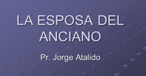 La Esposa del Anciano – PowerPoint