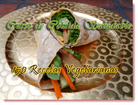 Curso de Comida Saludable | 150 Recetas Vegetarianas