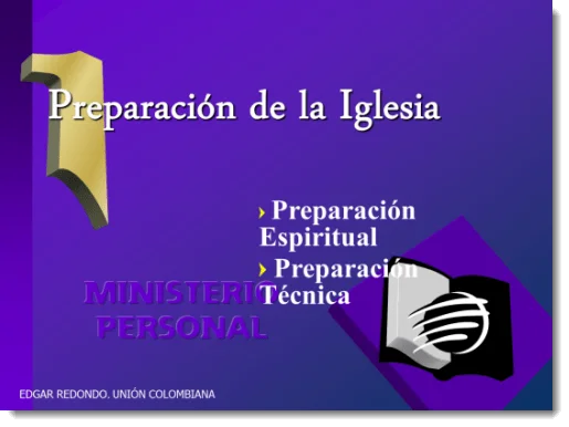 Preparando a mi Iglesia | Seminarios Power Point