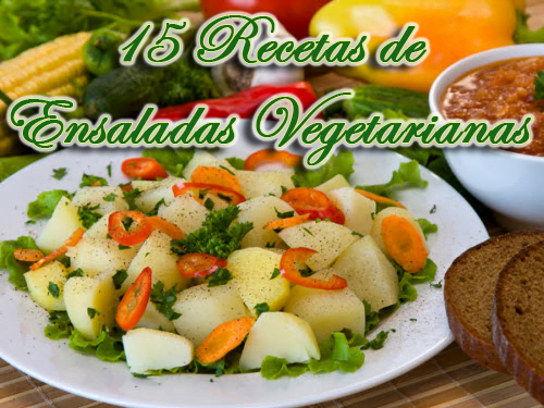 15 Recetas de Ensaladas Vegetarianas