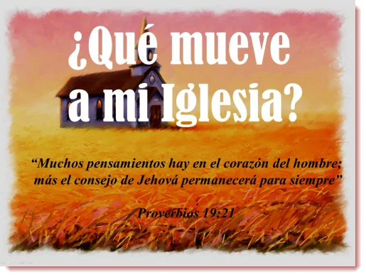 ¿Qué Mueve a mi Iglesia? ¿Qué Mueve a mi Iglesia?