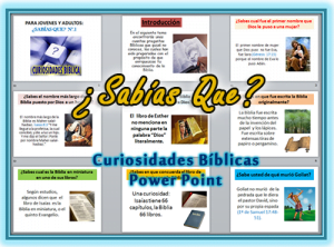 150 Curiosidades Bíblicas en Powerpoint – PDF