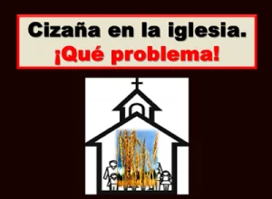 Cizaña en la Iglesia. ¡Qué problema!