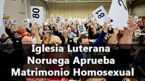 Iglesia Luterana Noruega Aprueba Matrimonio Homosexual