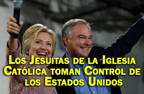 Los Jesuitas de la Iglesia Católica toman Control de los Estados Unidos
