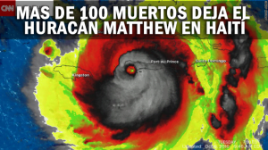Mas de 100 Muertos deja el Huracán Matthew en Haití