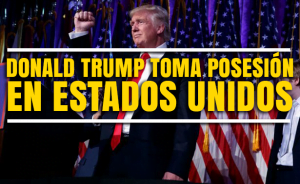 Donald Trump toma posesión hoy en Estados Unidos