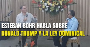 Esteban Bohr habla sobre Donald Trump y la Ley Dominical