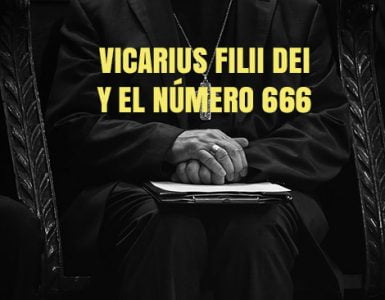 Vicarius Filii Dei y el número 666