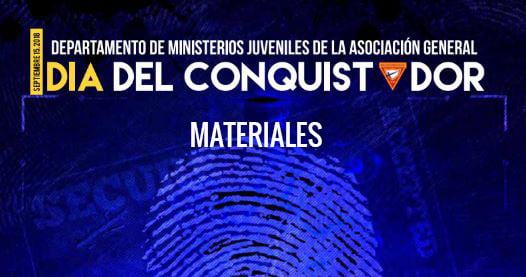 Día del Conquistador 2018 - Materiales