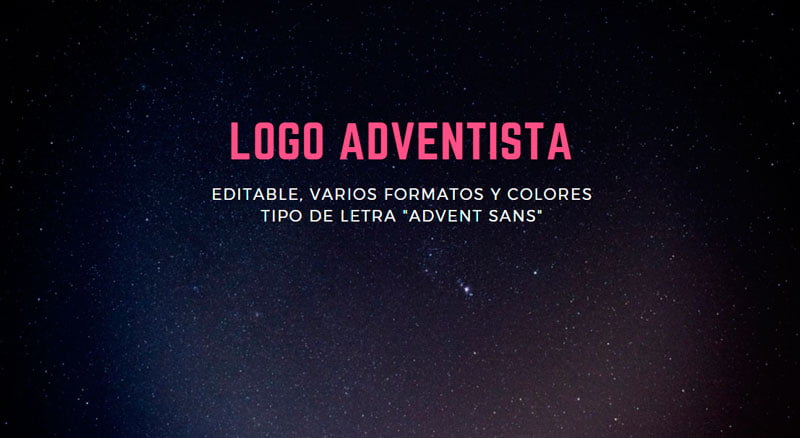 Nuevo Logo Adventista Editable, varios formatos y colores - Recursos  Bíblicos