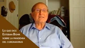 Lo que dice Esteban Bohr sobre la pandemia del coronavirus