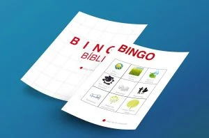 Bingo bíblico de la Creación para niños
