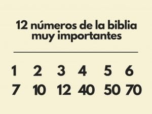 12 números de la biblia muy importantes y su significado