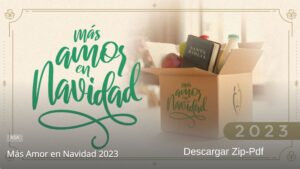 Más amor en navidad 2023-Un Llamado a la acción-Zip-Pdf