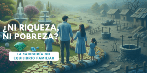 El equilibrio familiar entre la riqueza y la pobreza